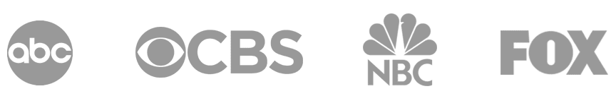 ABC, NBC, CBS, FOX